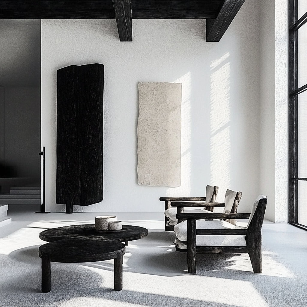 u4854966499 large white wabi sabi room with black wooden text f791f872 7681 4226